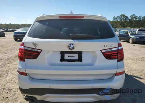 2017 BMW X3 xDrive28I из США, поврежденный, VIN 5UXWX9C36H0W78360